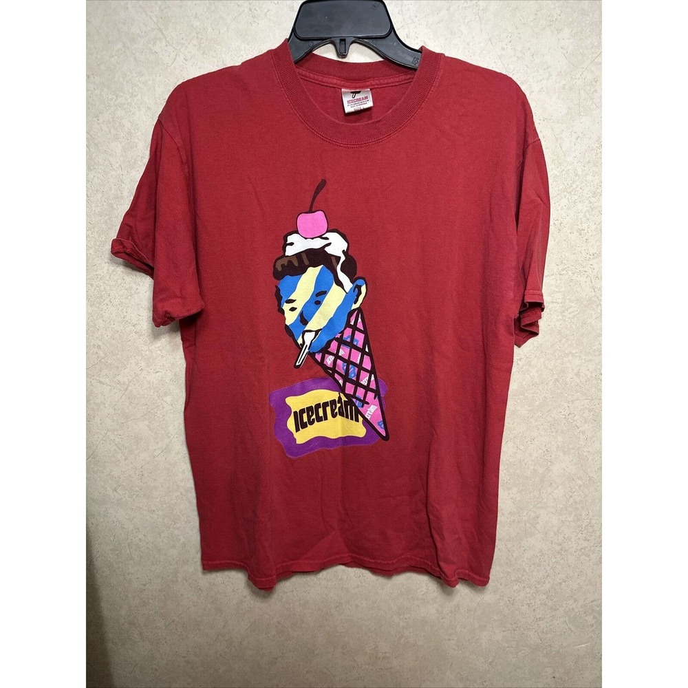 Vintage Ice Cream Tshirt Sz L EUC